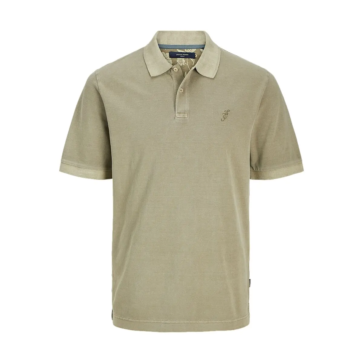 Polo a Maniche Corte Uomo Jack & Jones JPRBLUWILLIAM  12257315 Verde