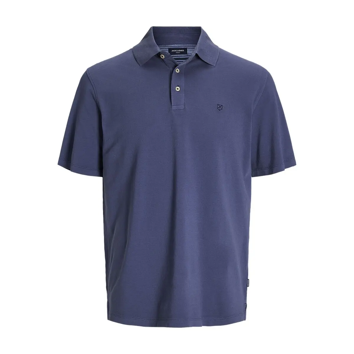 Polo a Maniche Corte Uomo Jack & Jones JPRBLUWILLIAM  12257315 Azzurro