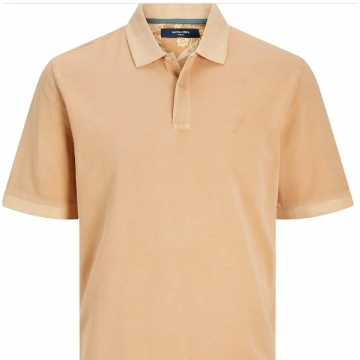 Polo a Maniche Corte Uomo Jack & Jones JPRBLUWILLIAM  12257315  Beige