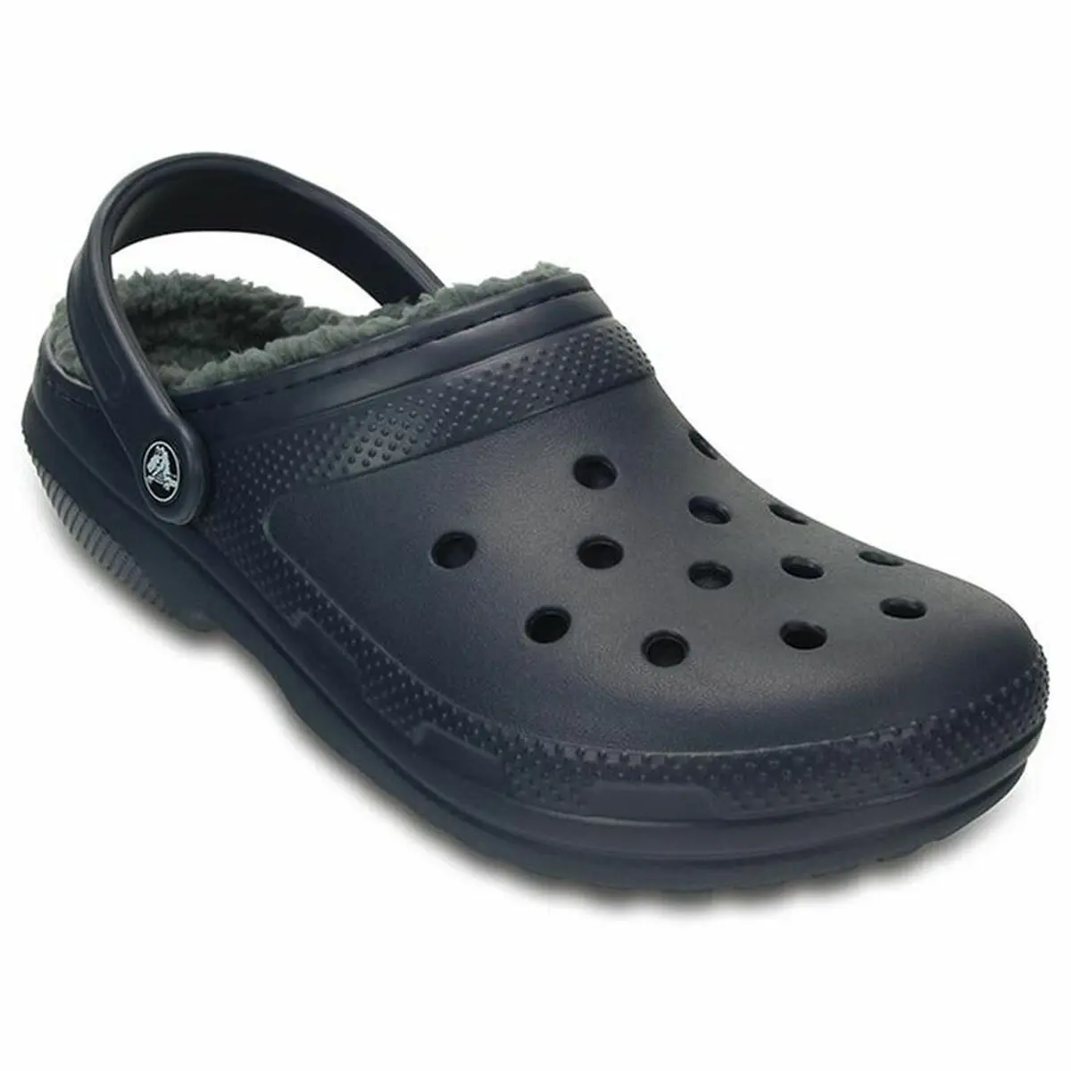 Zoccoli Crocs Classic Lined Clog U Blu scuro