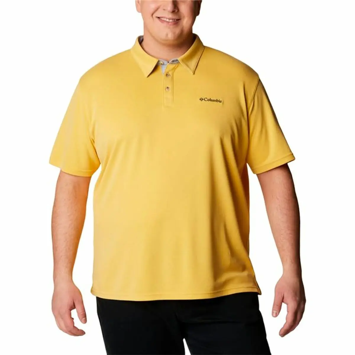 Polo a Maniche Corte Uomo Columbia Nelson Point™ Giallo