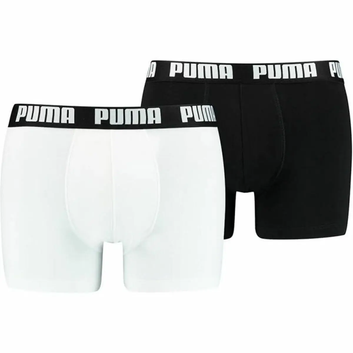 Boxer da Uomo Puma Bianco 2 Unità