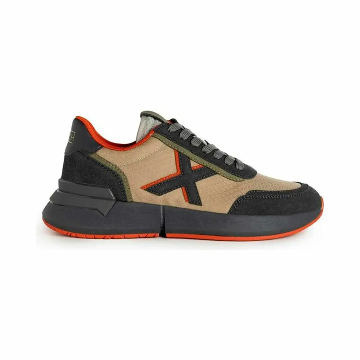 Scarpe da Tennis Casual Uomo Munich Versus 67 Nero Beige