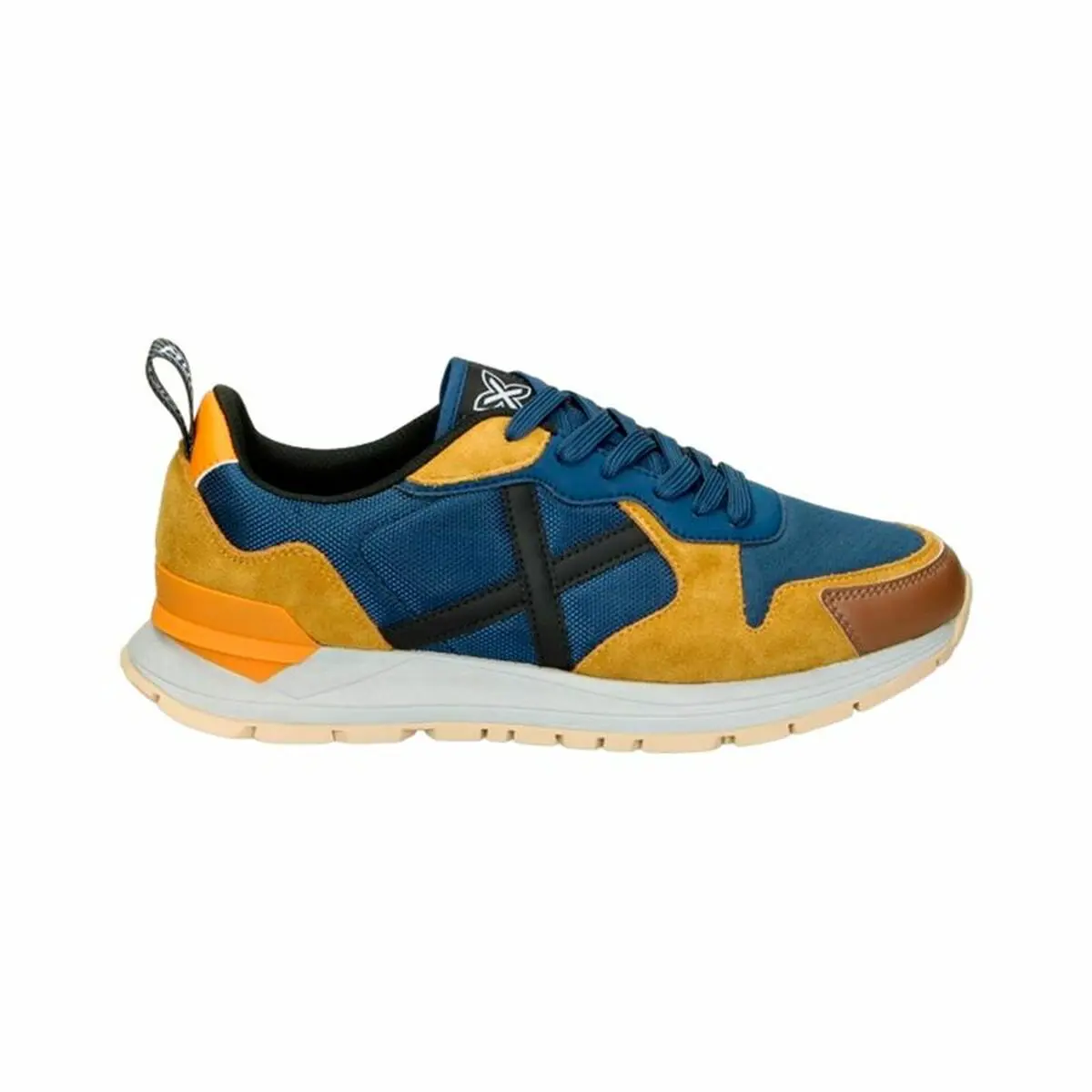 Scarpe da Tennis Casual Bambino Munich Avenue 10  Azzurro Giallo