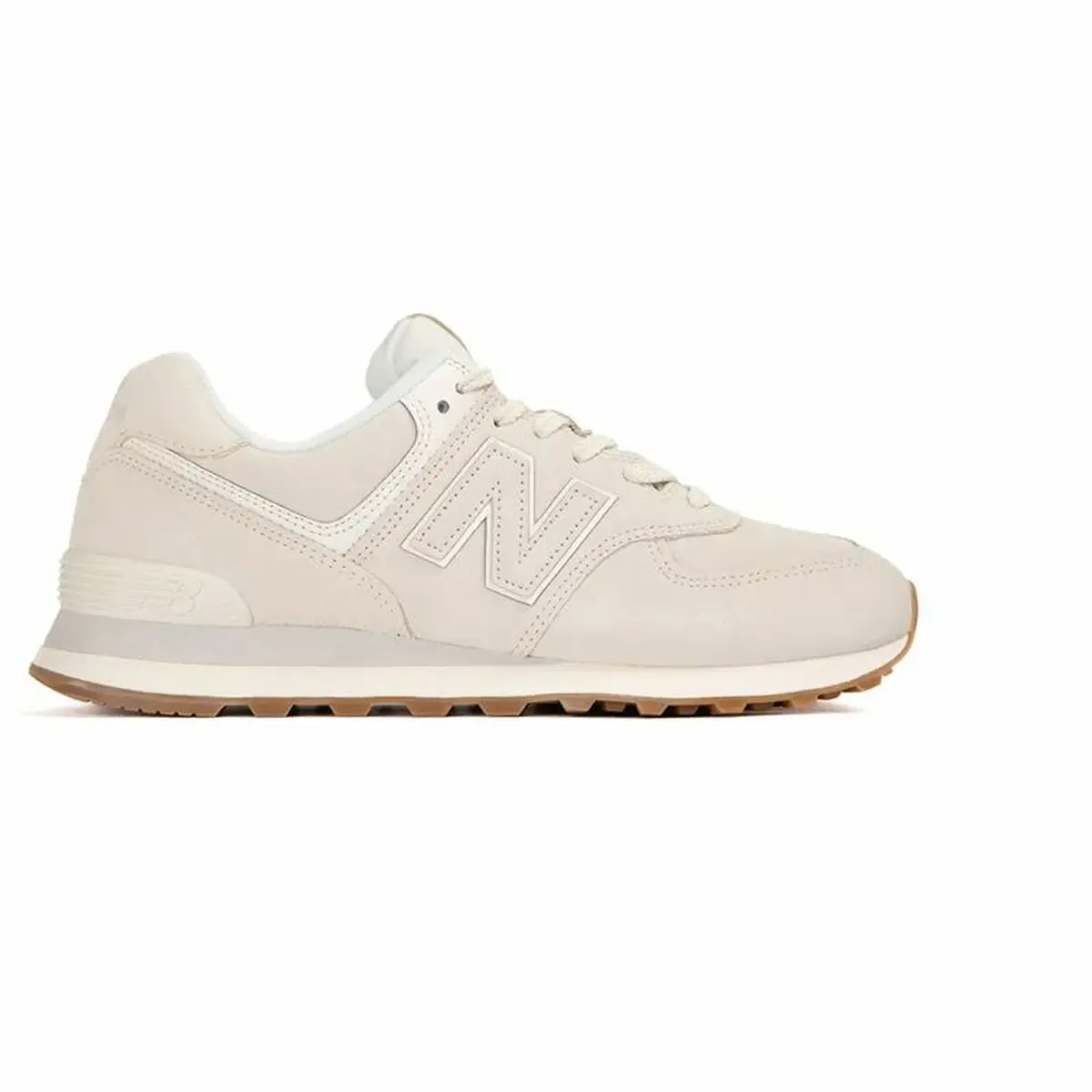 Scarpe Sportive Uomo New Balance 574 Bianco Grigio chiaro