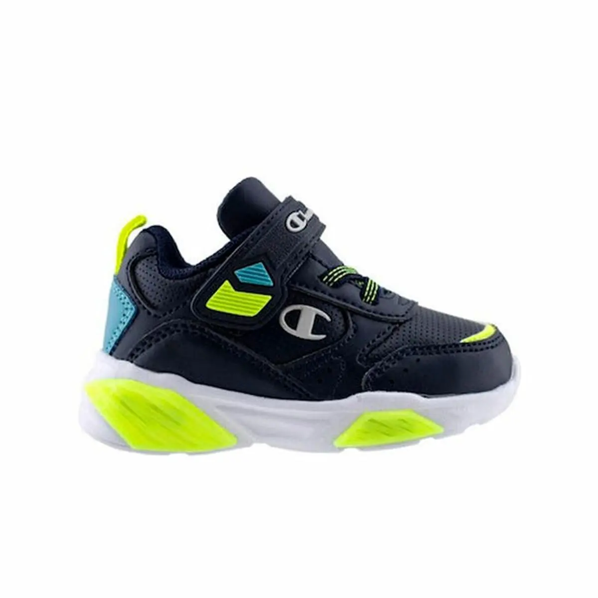 Scarpe da Tennis Casual Bambino Champion Low Cut Shoe Wave Pu Td Athletic Nero