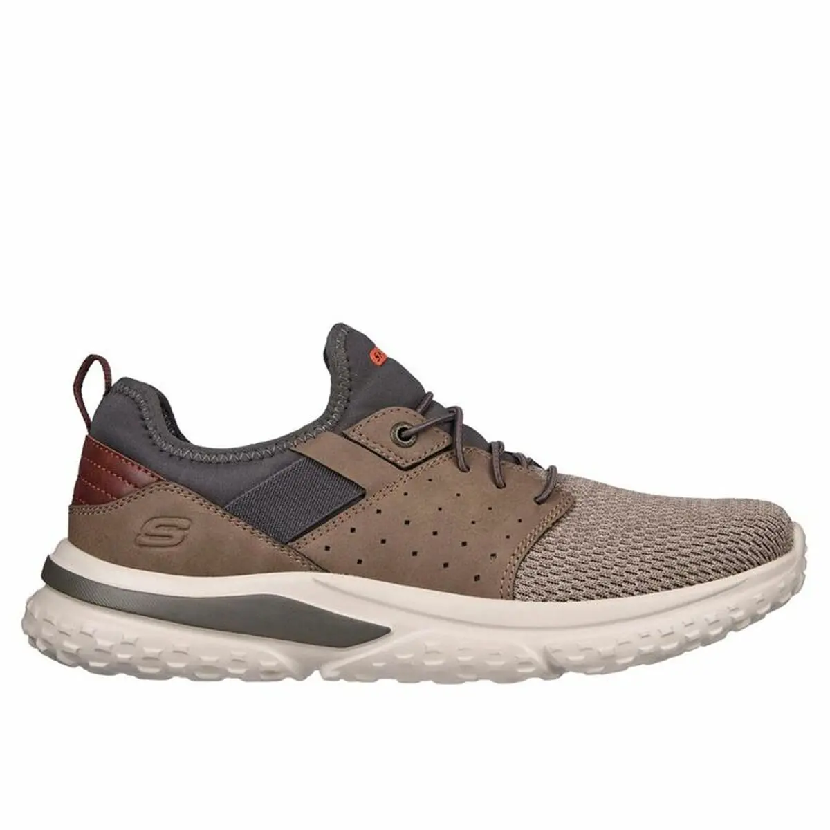 Scarpe Sportive Uomo Skechers Solvano - Caspian Marrone