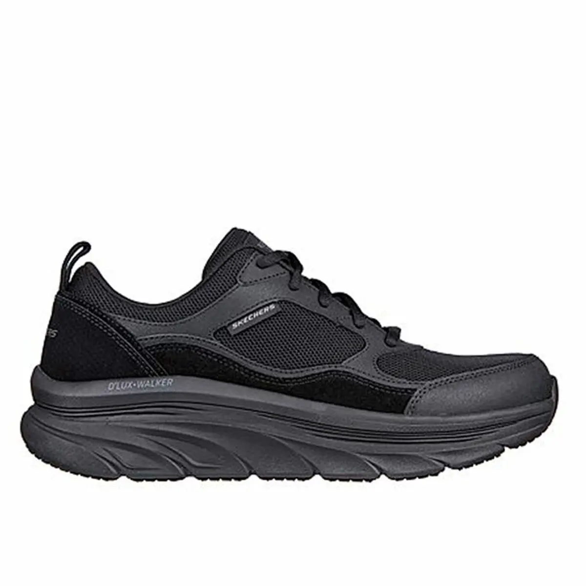 Scarpe Sportive Uomo Skechers D'Lux Walker - New Moment Nero