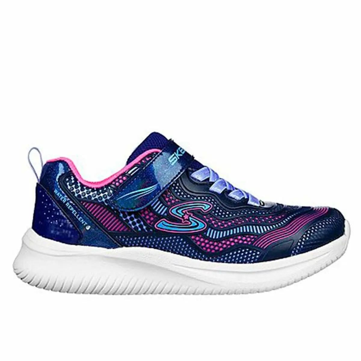 Scarpe Sportive per Bambini Skechers Jumpsters Blu Marino