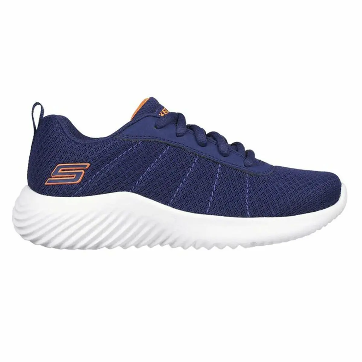 Scarpe Sportive per Bambini Skechers Bounder - Karonik Blu Marino