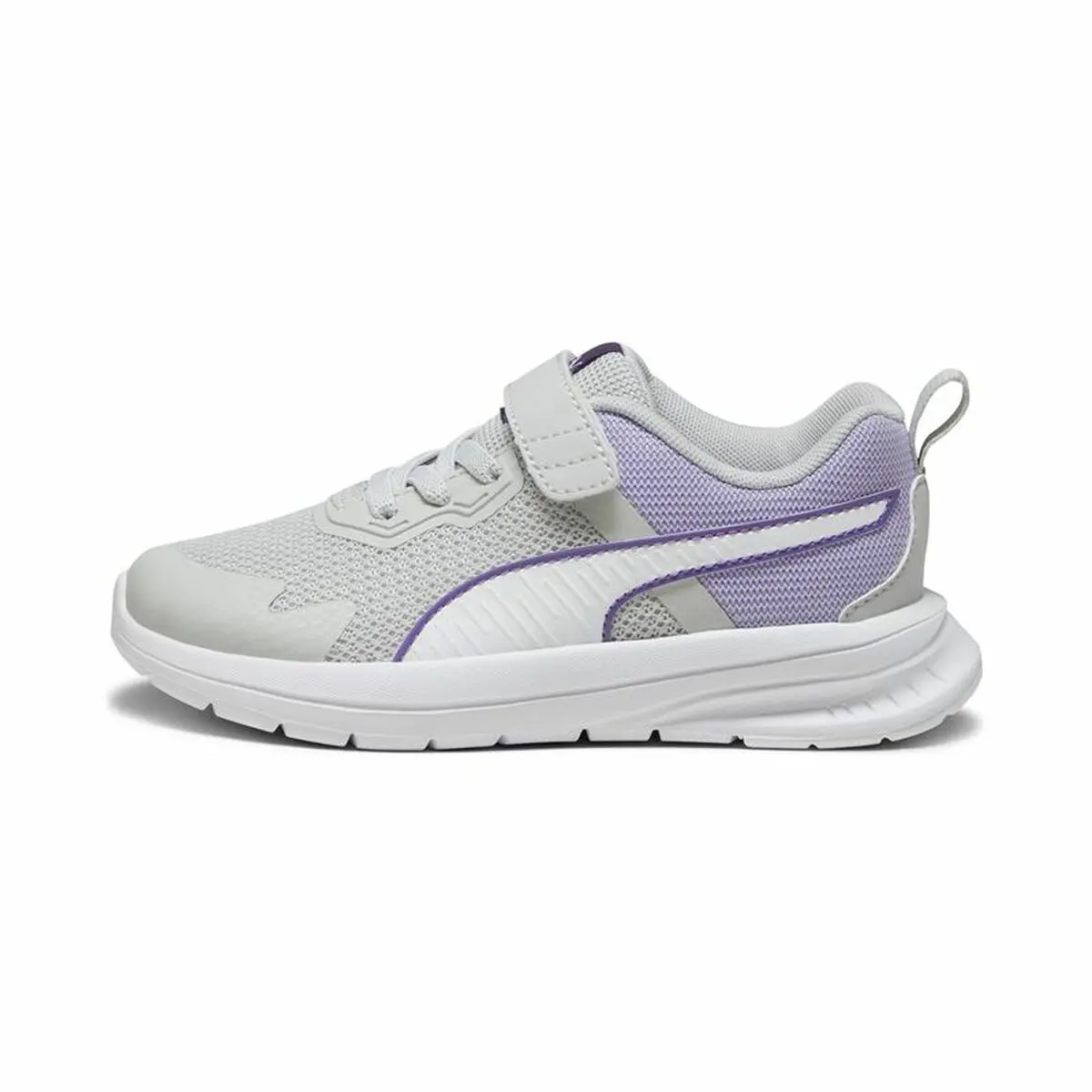 Scarpe Sportive per Bambini Puma Evolve Run Mesh Grigio chiaro