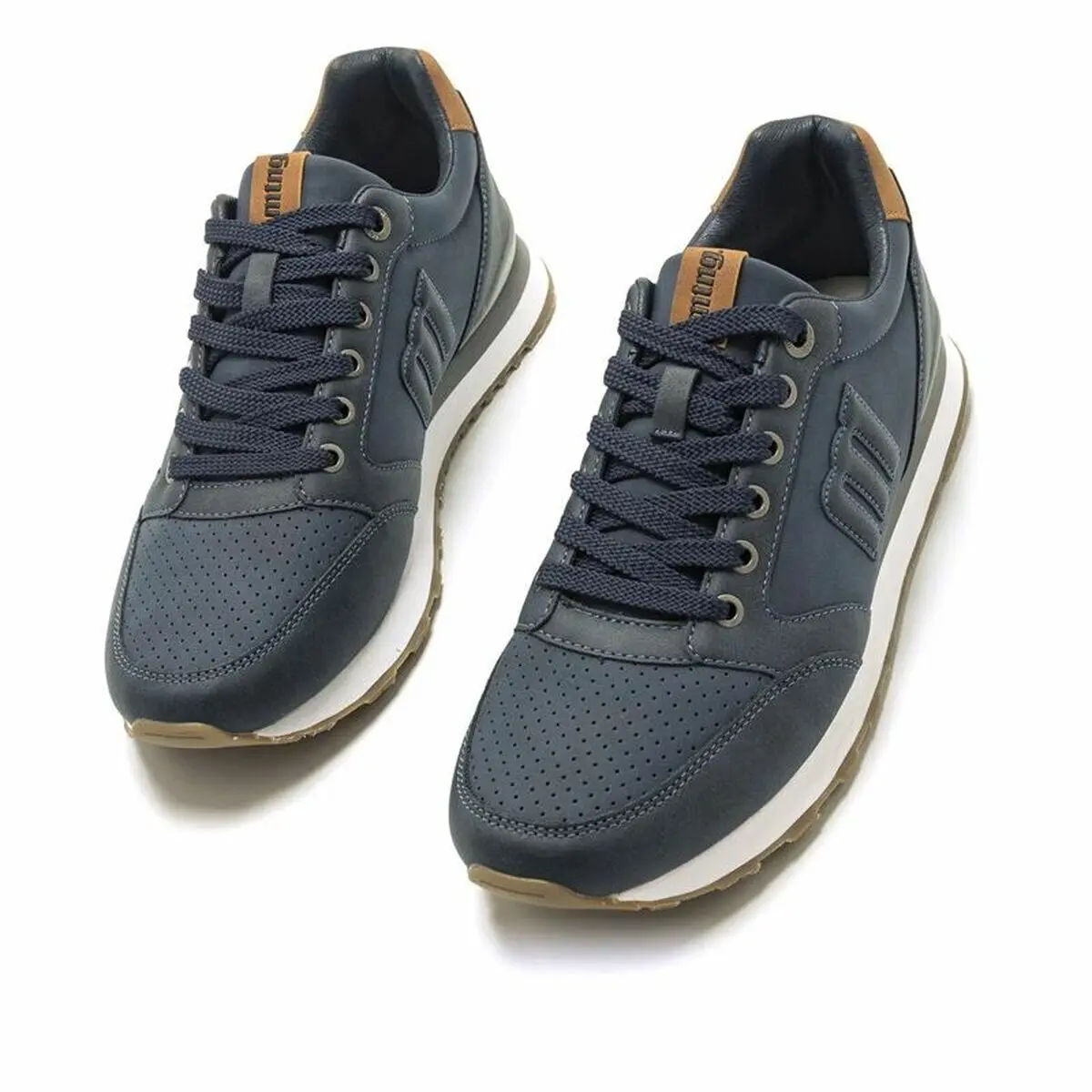 Scarpe da Tennis Casual Uomo Mustang  I Attitude Winline Azzurro