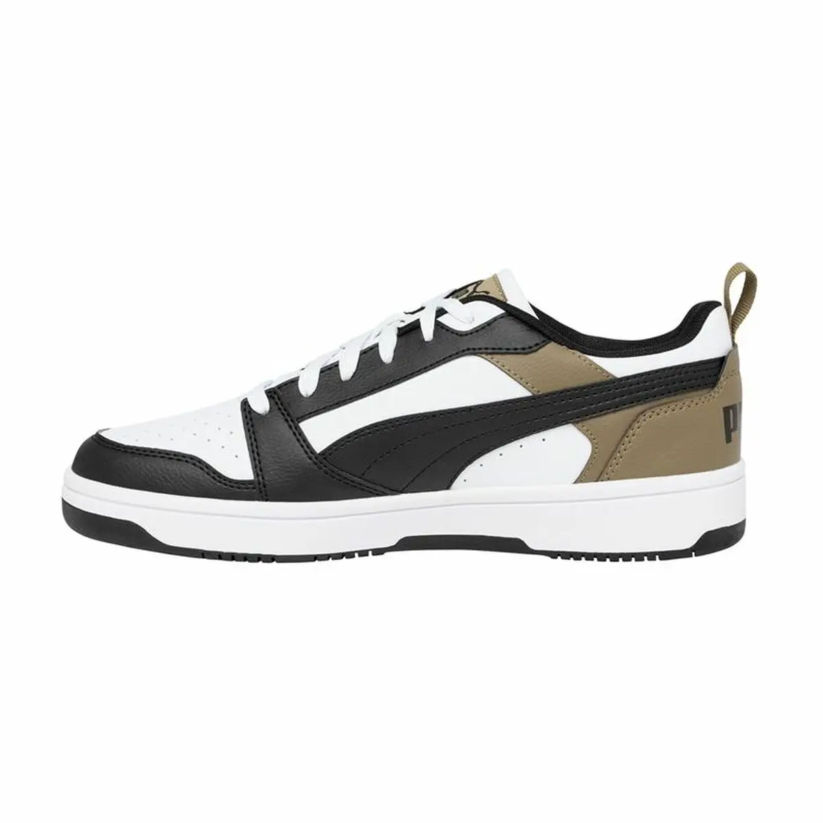 Scarpe Sportive Uomo Puma Rebound V6 Low Bianco Marrone