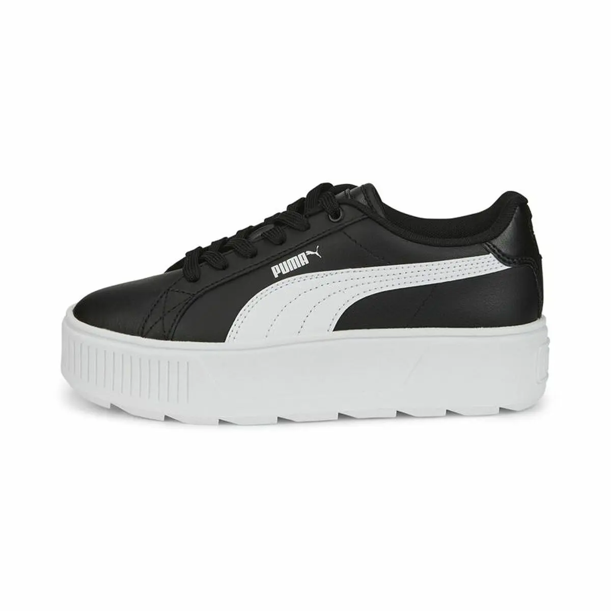 Scarpe Sportive per Bambini Puma Karmen L Bianco/Nero