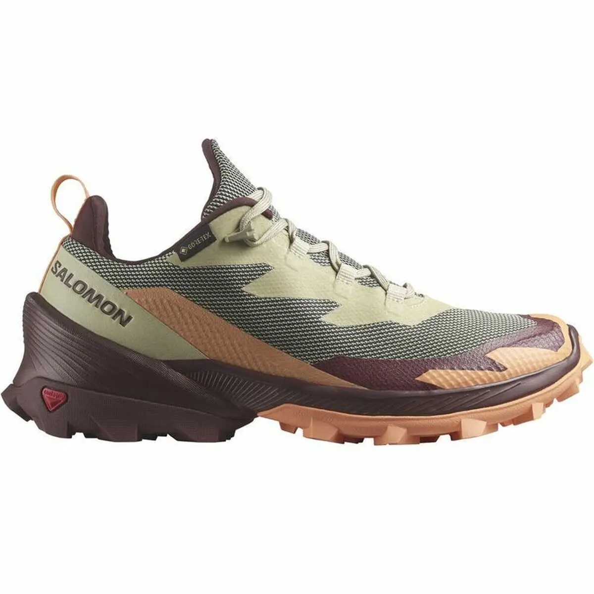 Scarpe Sportive da Donna Salomon Cross Over 2 Gore - Tex Giallo