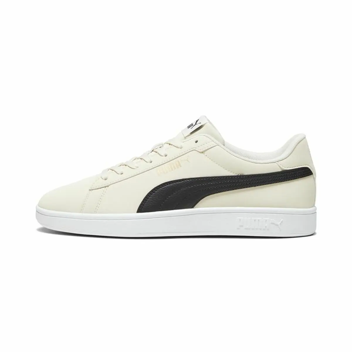 Scarpe da Tennis Casual Uomo Puma  Smash 3.0 Buck Crema