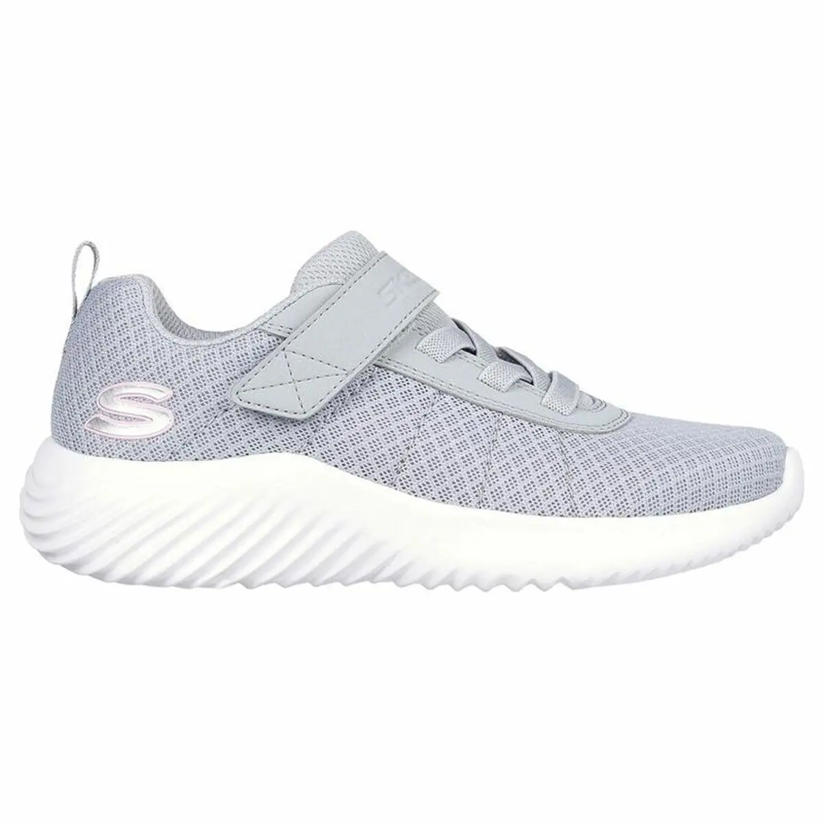 Scarpe Sportive per Bambini Skechers Bounder - Cool Grigio