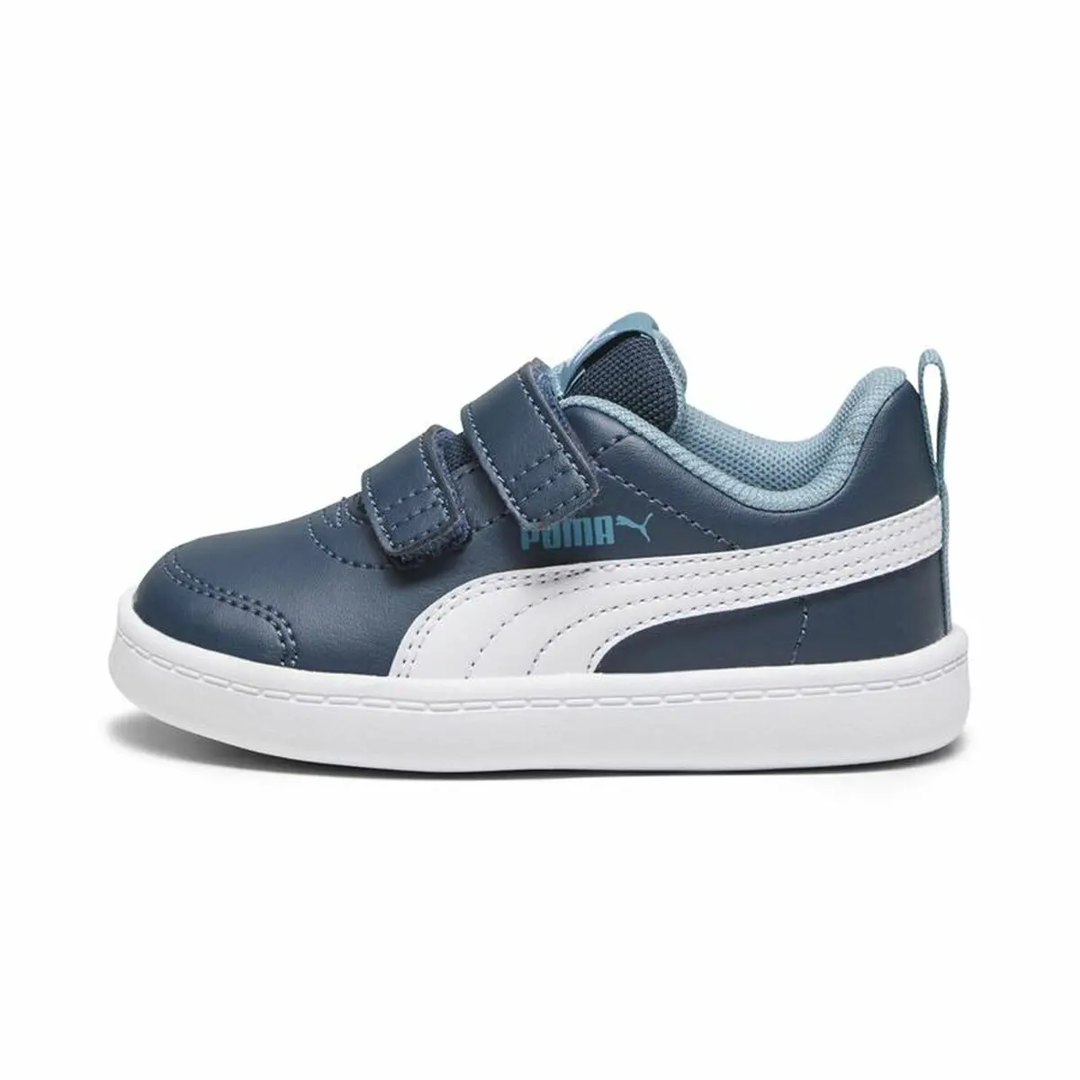 Scarpe Sportive per Bambini Puma Courtflex V2 V Azzurro