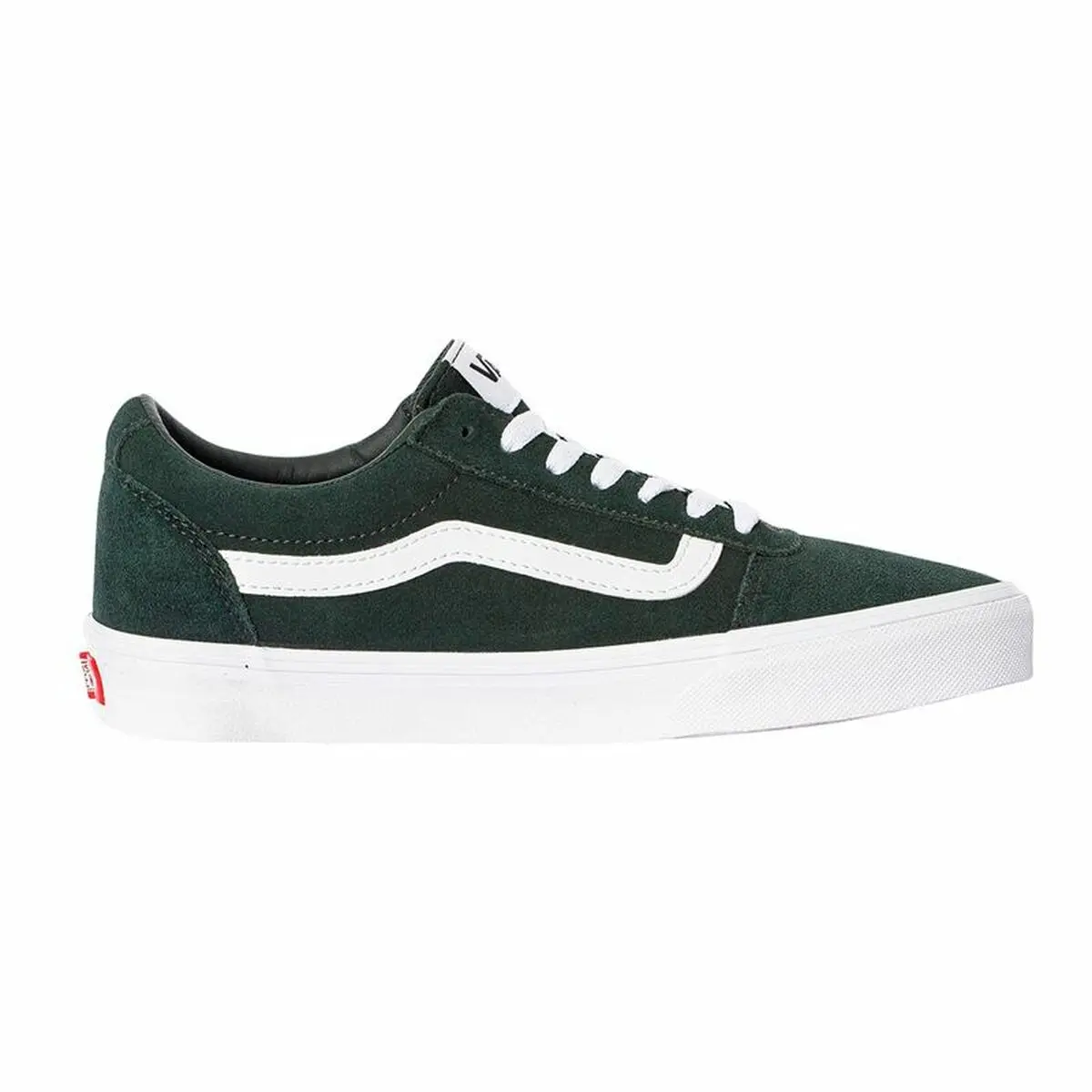 Scarpe da Tennis Casual Uomo Vans Ward Sued Verde