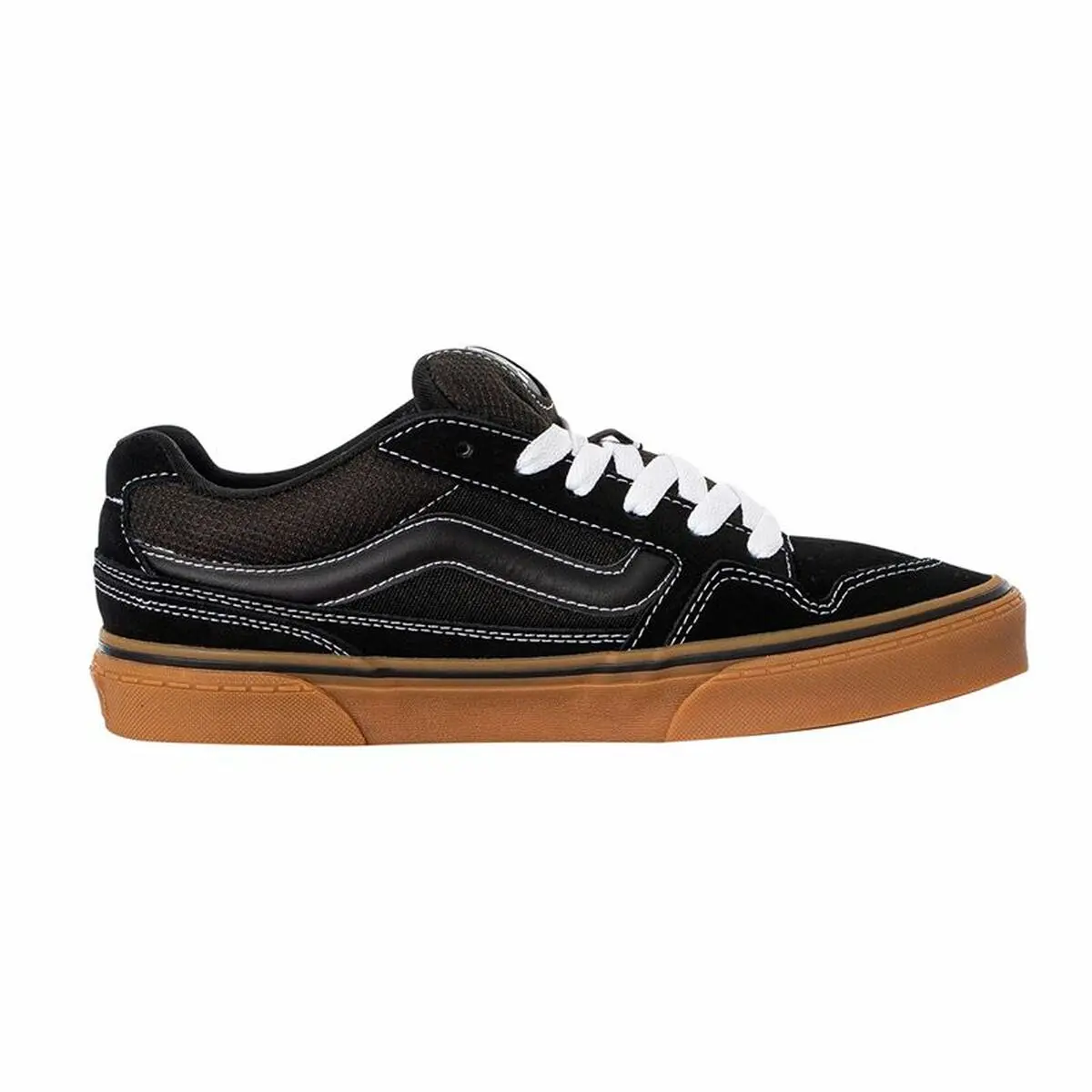 Scarpe da Tennis Casual Uomo Vans Caldrone Suedack Nero