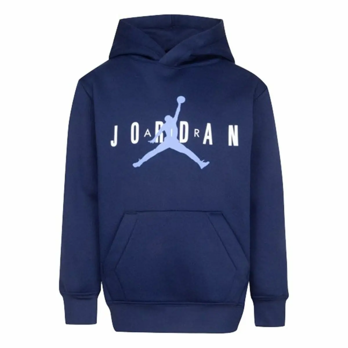 Felpa con Cappuccio Bambino Nike Jordan Jumpman Azzurro