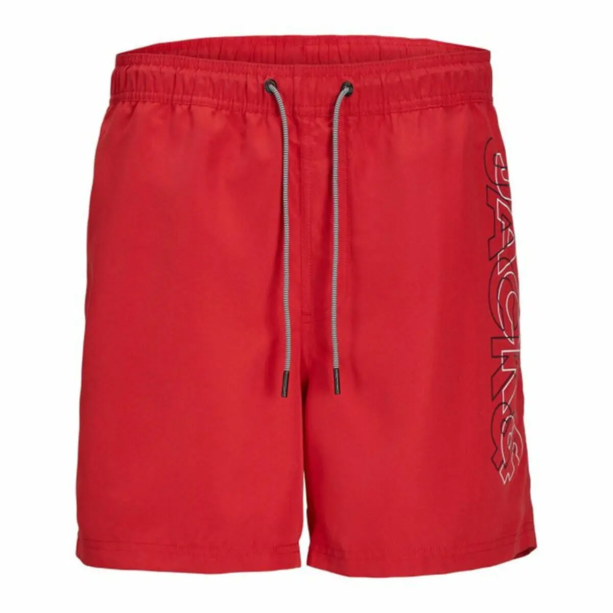 Costume da Bagno per Bambini Jack & Jones Double Logo Ly Sn Mni  Rosso