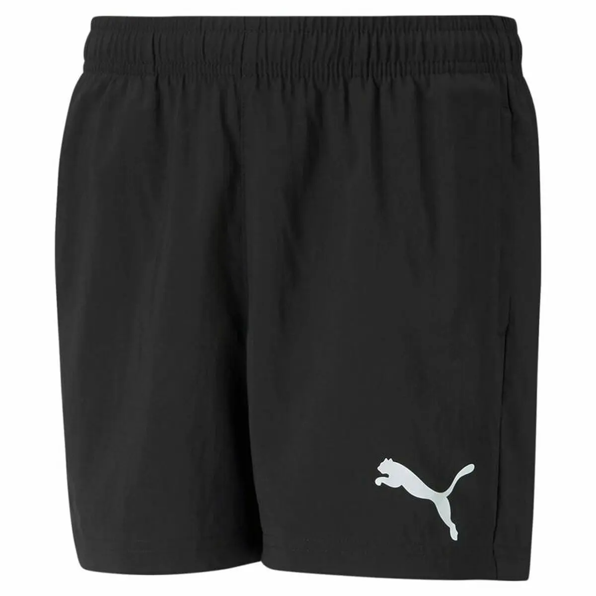 Pantalone Sportivo per Bambini Puma Active Woven K Nero