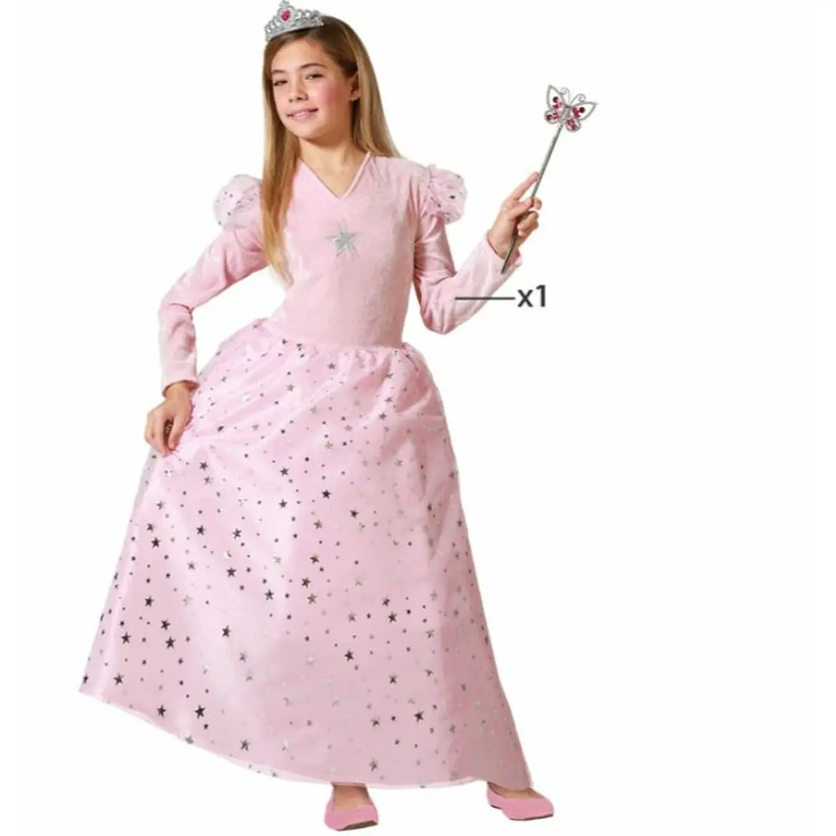 Costume per Bambini Rosa Fata