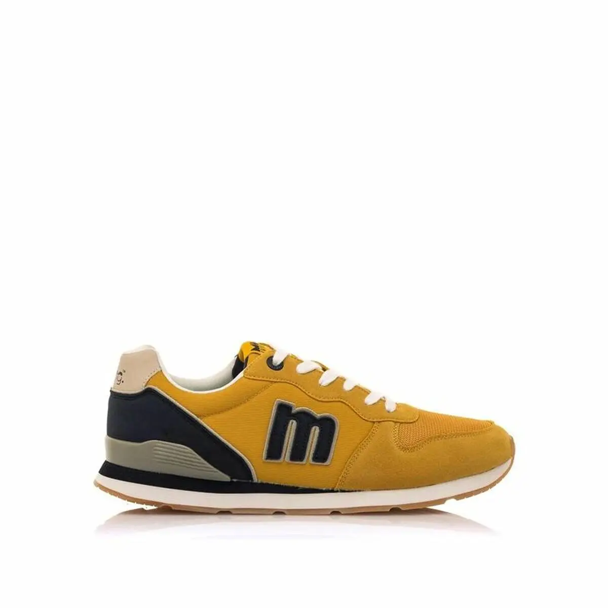 Scarpe da Tennis Casual Uomo Mustang Joggo Lottos Giallo