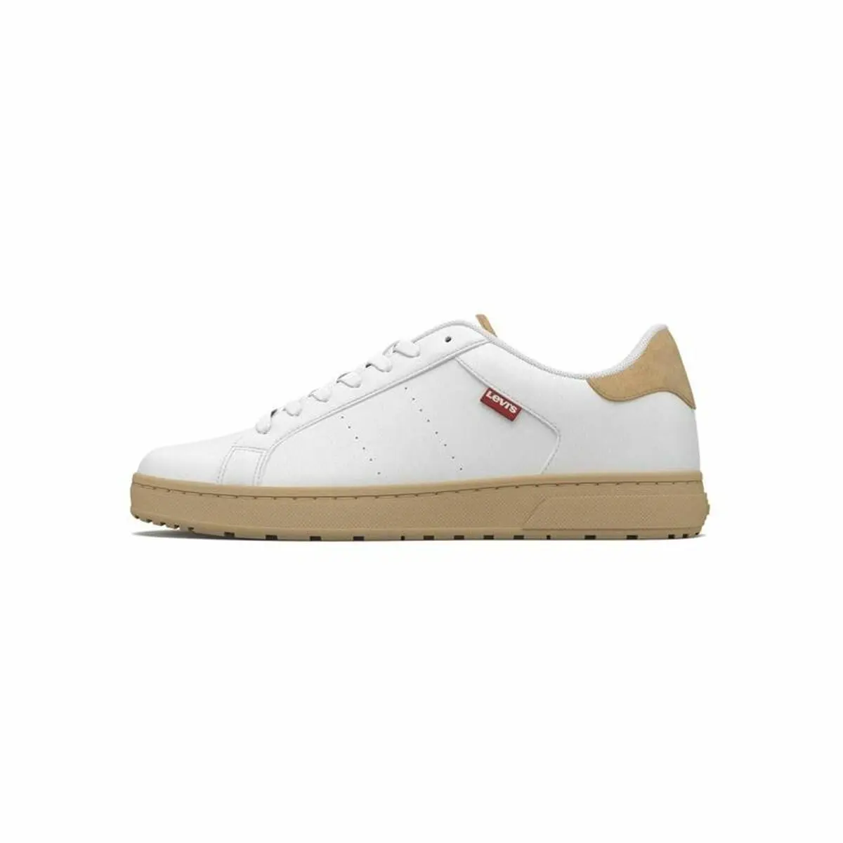 Scarpe da Tennis Casual Uomo Levi's Piper Bianco