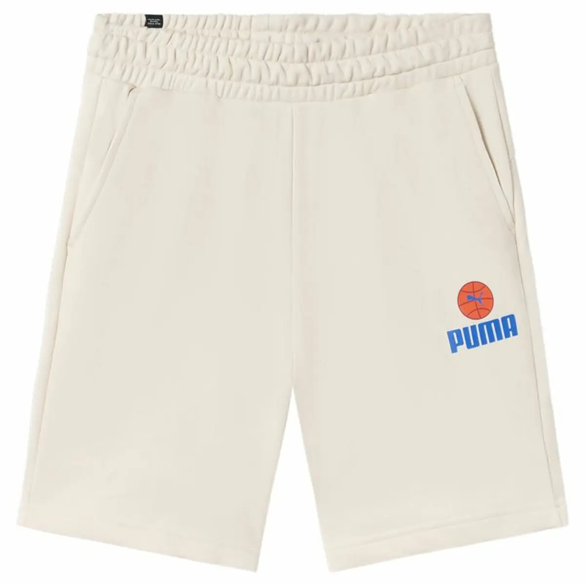 Pantaloncino Sportivo Puma Bppo-000746 Blank Ba Bianco