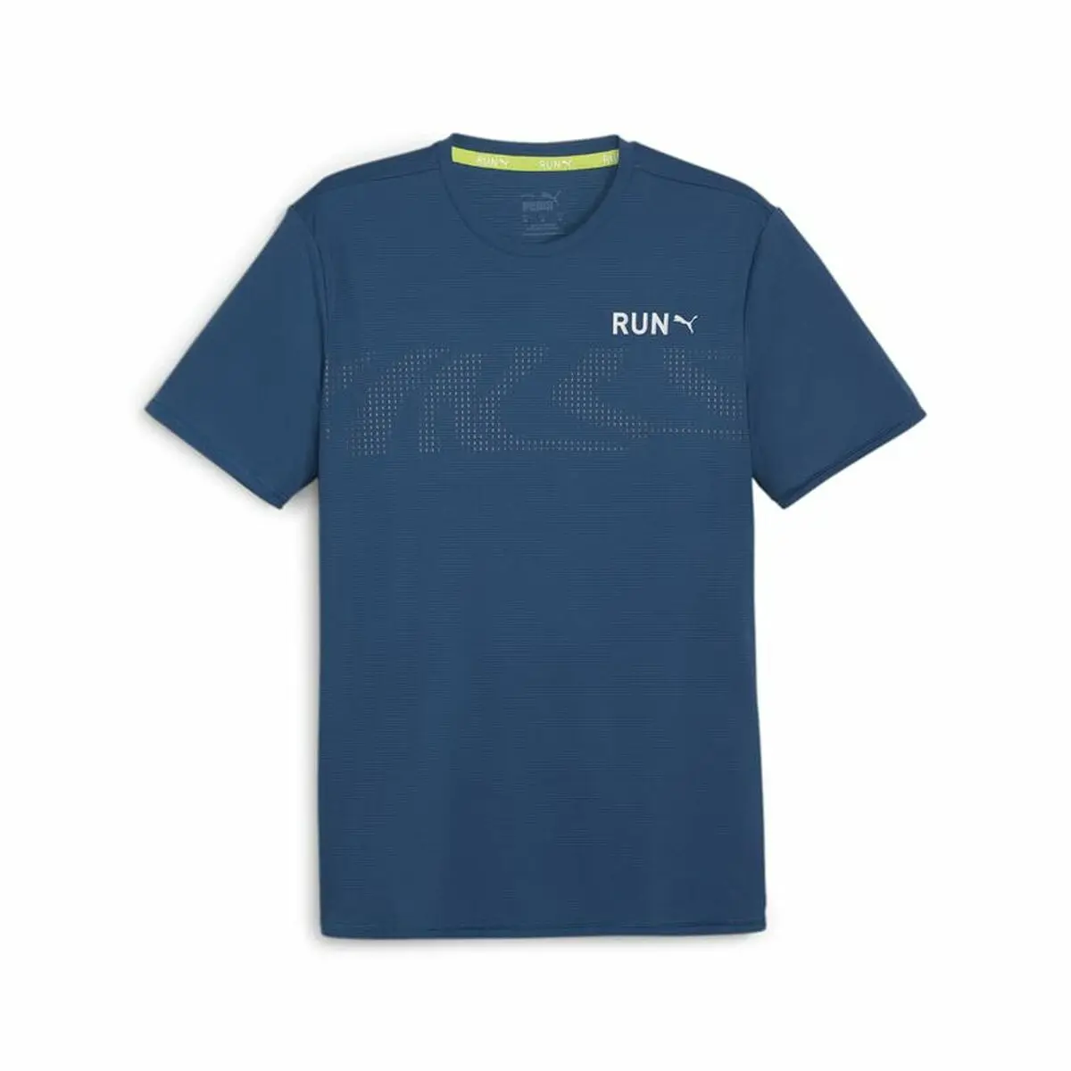 Maglia a Maniche Corte Uomo Puma  Run Favourite Blu scuro