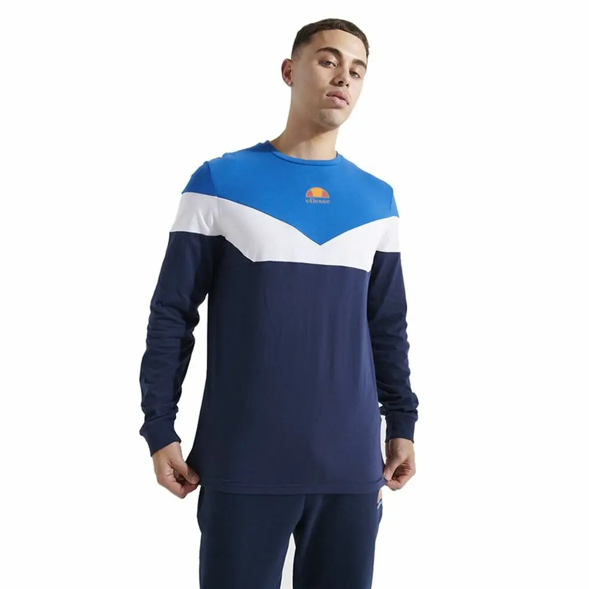 Maglia a Maniche Lunghe Uomo Ellesse Pavloti Azzurro