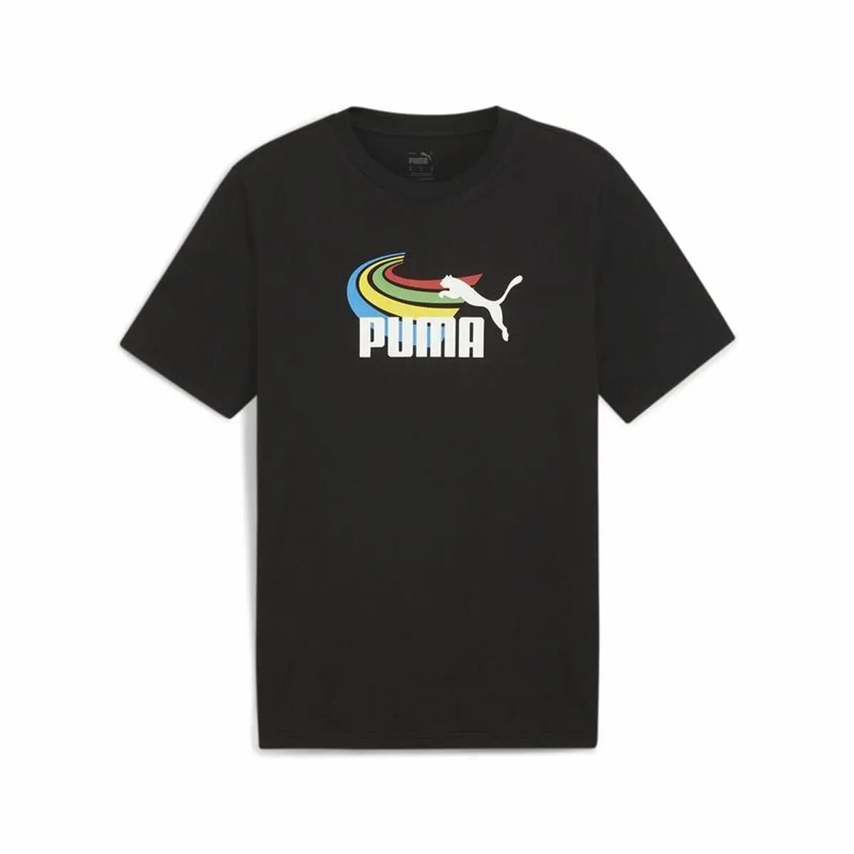 Maglia a Maniche Corte Uomo Puma  GRAPHICS Summer Nero