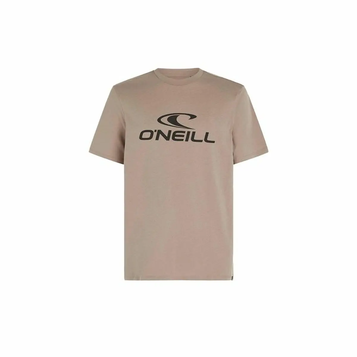 Maglia a Maniche Corte Uomo O'Neill Logo Marrone Chiaro