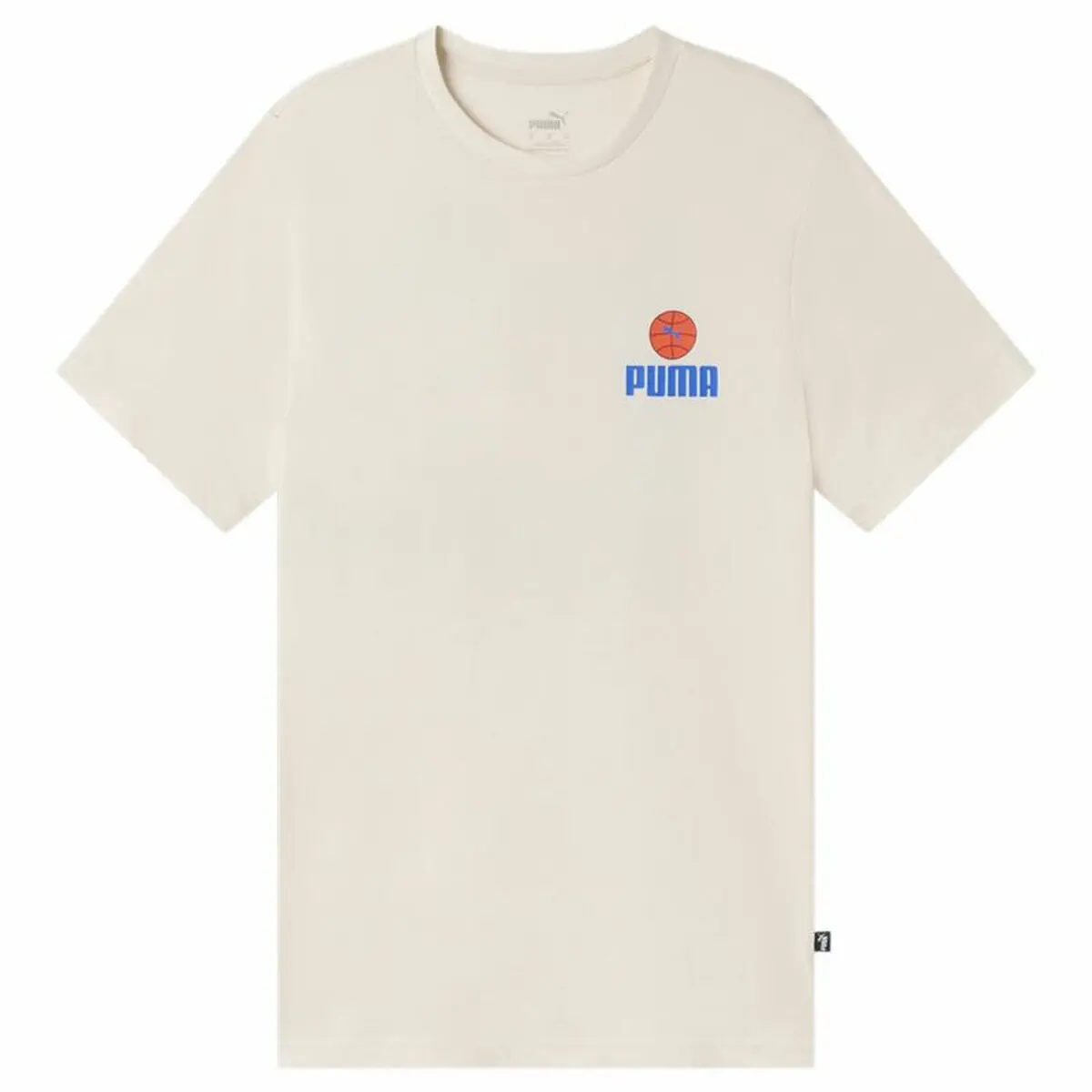 Maglia a Maniche Corte Uomo Puma Chilli Powder Bianco