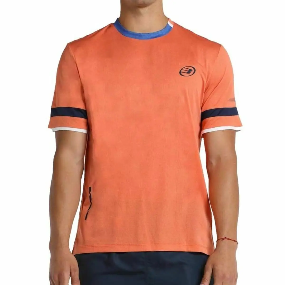 Maglia a Maniche Corte Uomo Bullpadel limar  Arancio