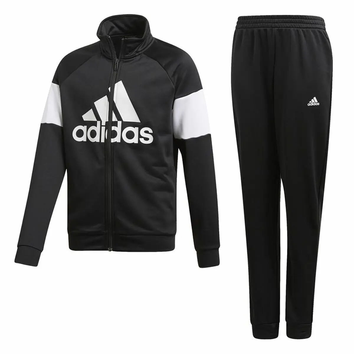 Tuta da Bambini Adidas Badge of Sport Nero