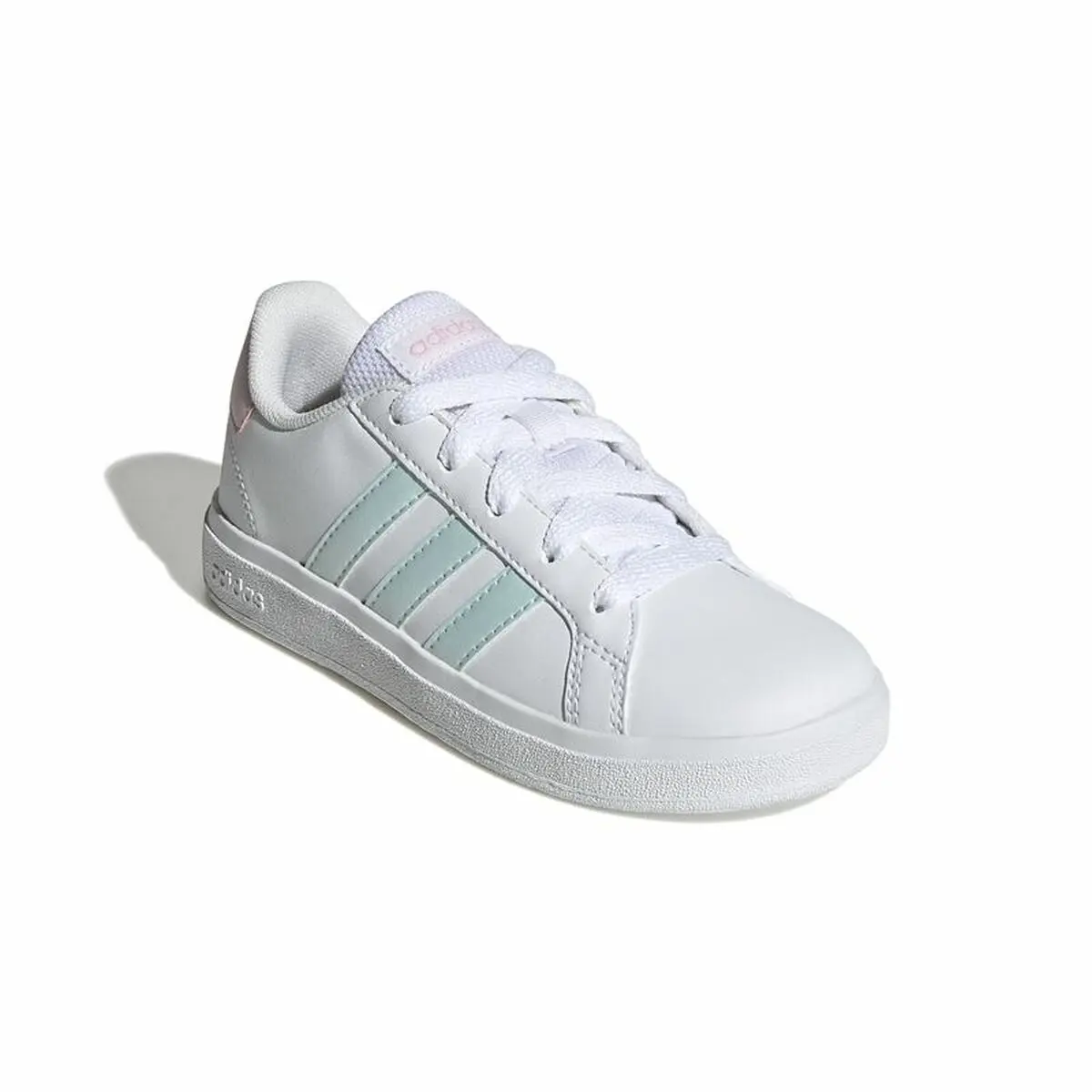 Scarpe da Tennis Casual Bambino Adidas  Grand Court 2.0 K Bianco