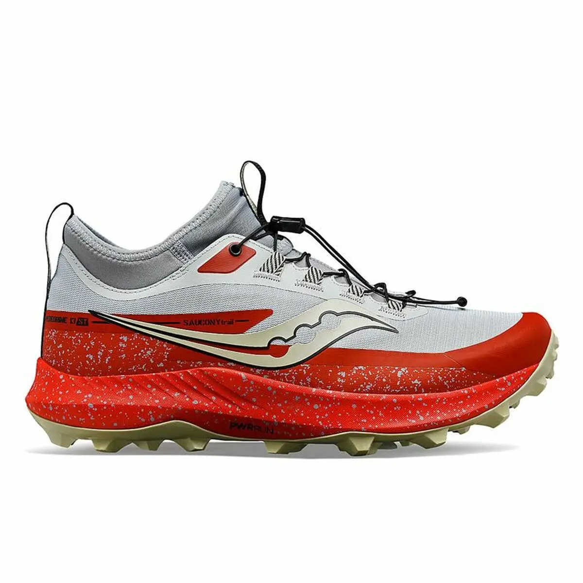 Scarpe Sportive Uomo Saucony Peregrine 13 Rosso Cremisi