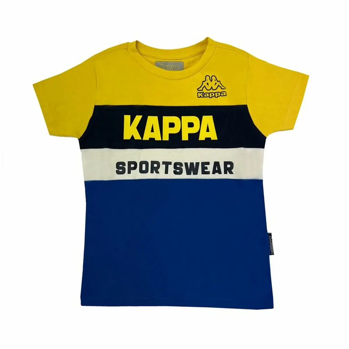 Maglia a Maniche Corte per Bambini Kappa 8036M00058 Giallo