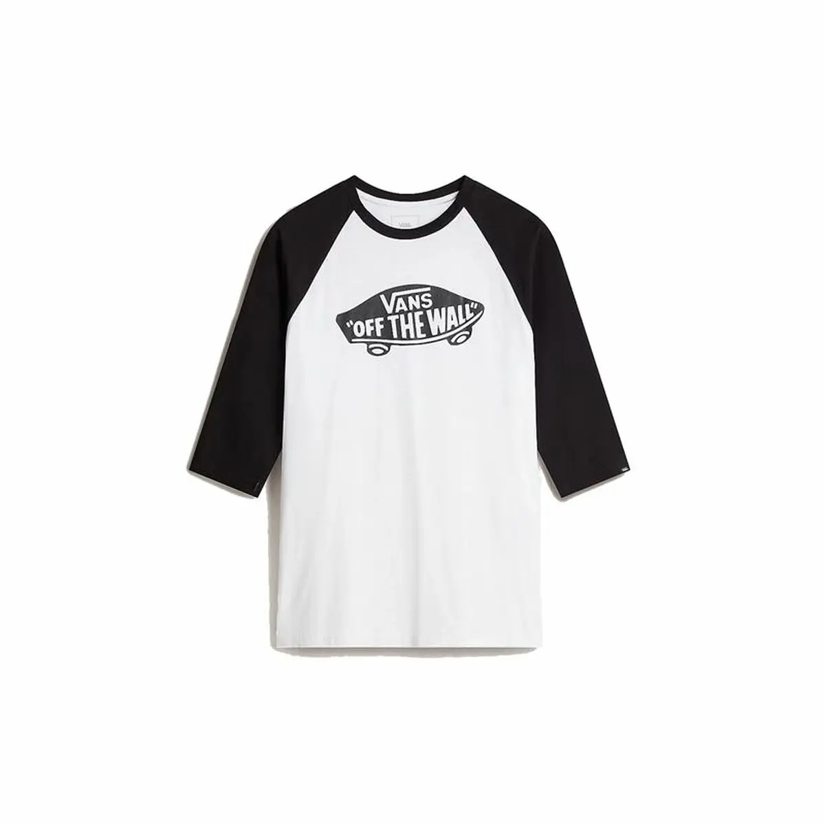 Maglia Sportiva a Maniche Corte Vans Style 76 Raglan Bianco