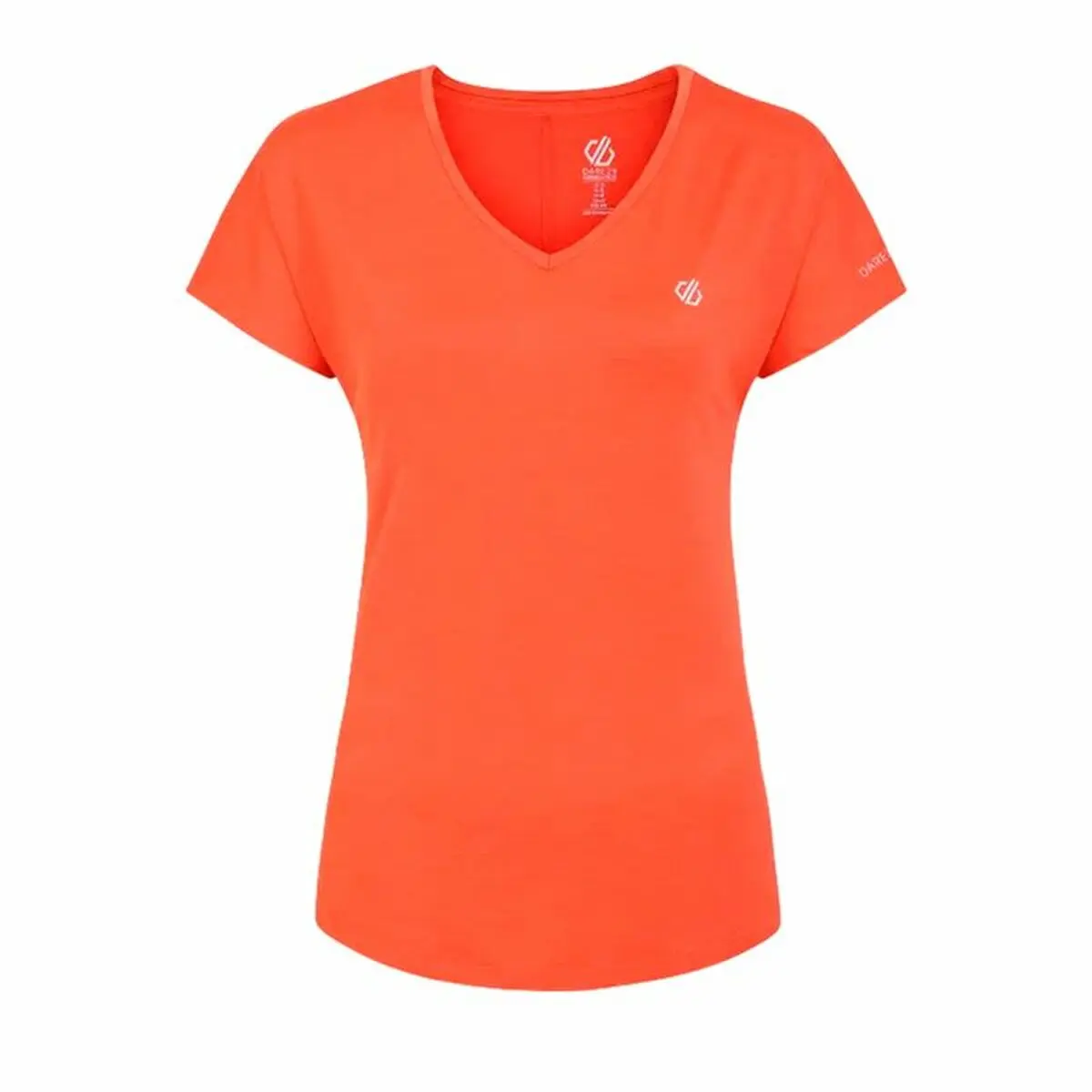 Maglia a Maniche Corte Donna Dare 2b Dare to Be Vigilant Arancio