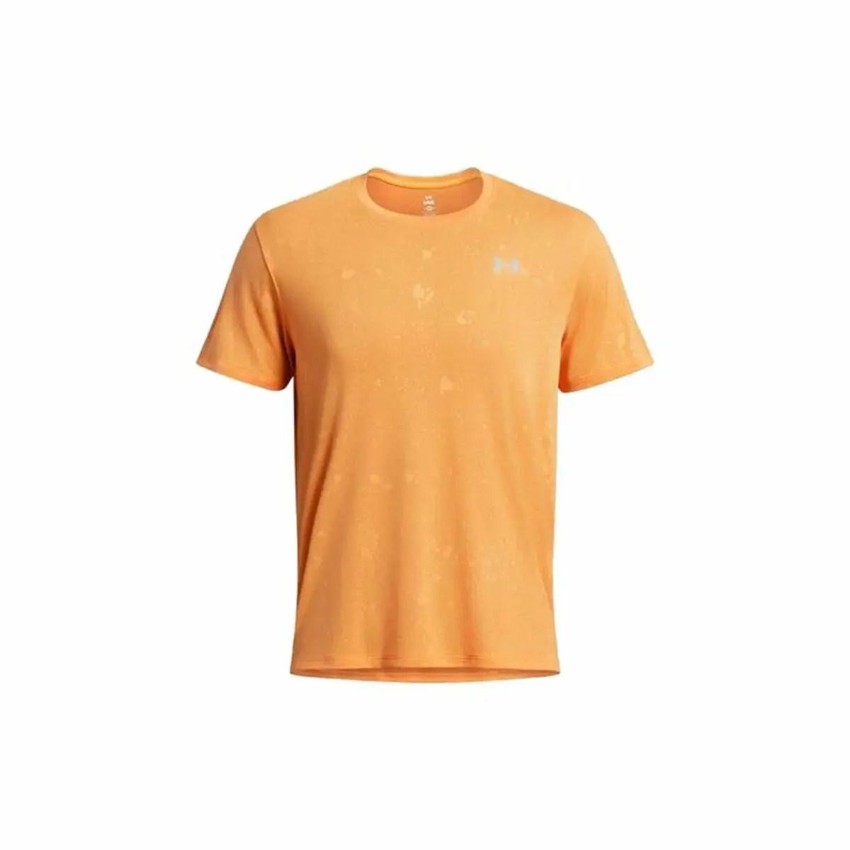 Maglia a Maniche Corte Uomo Under Armour Launch Arancione scuro