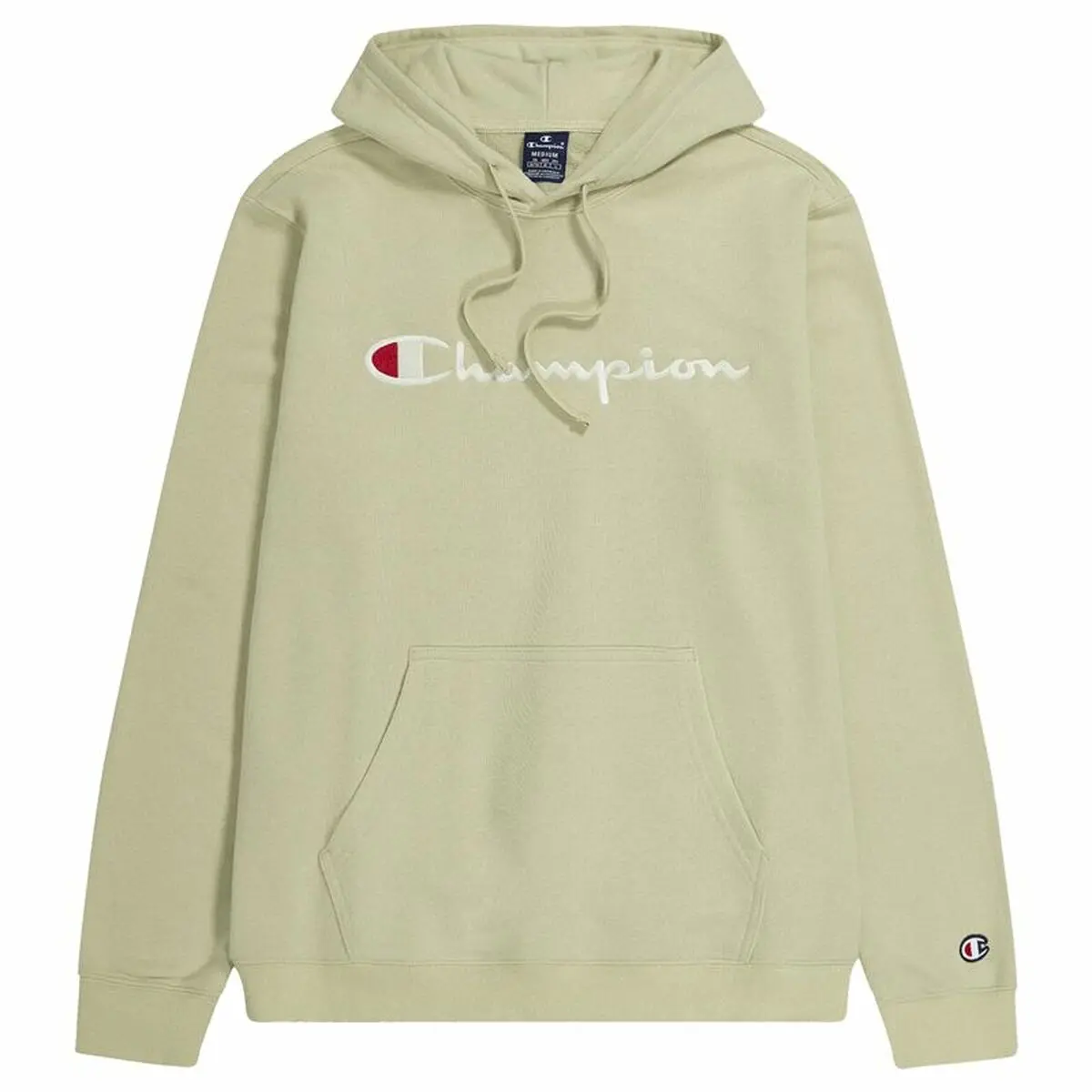 Felpa con Cappuccio Uomo Champion Hooded Marrone