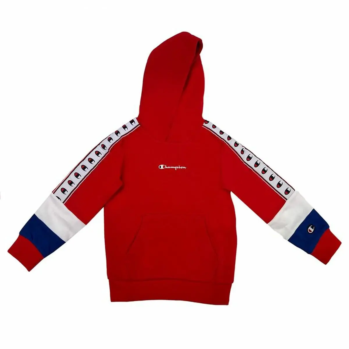 Felpa per Bambini Champion Hooded Rosso