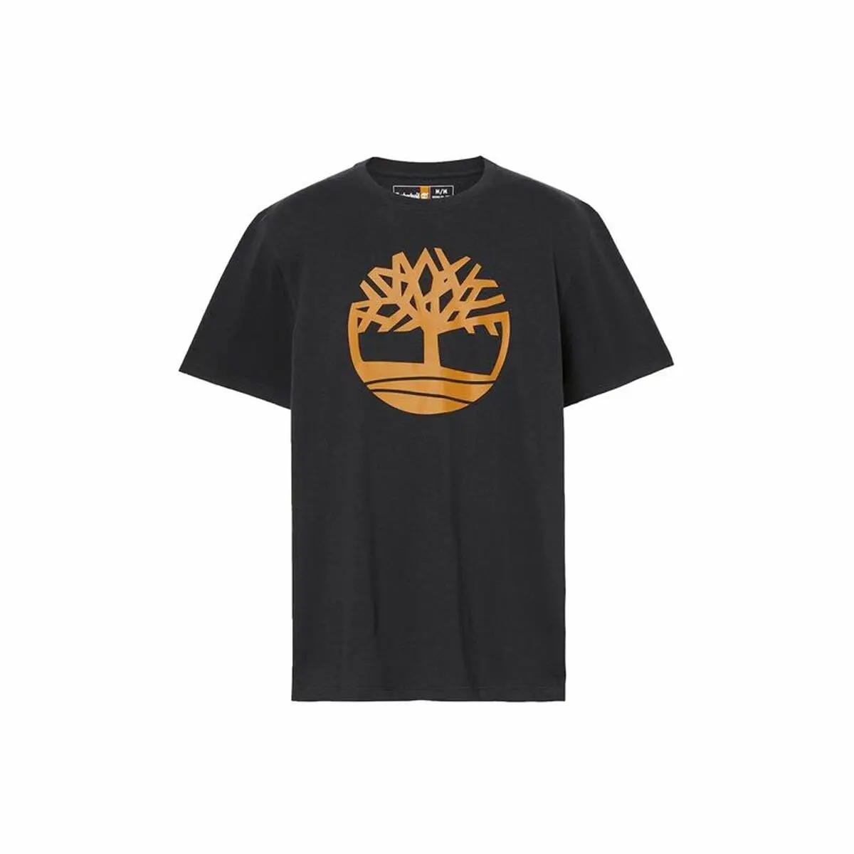 Maglia a Maniche Corte Uomo Timberland Kennebec River Tree Logo Nero