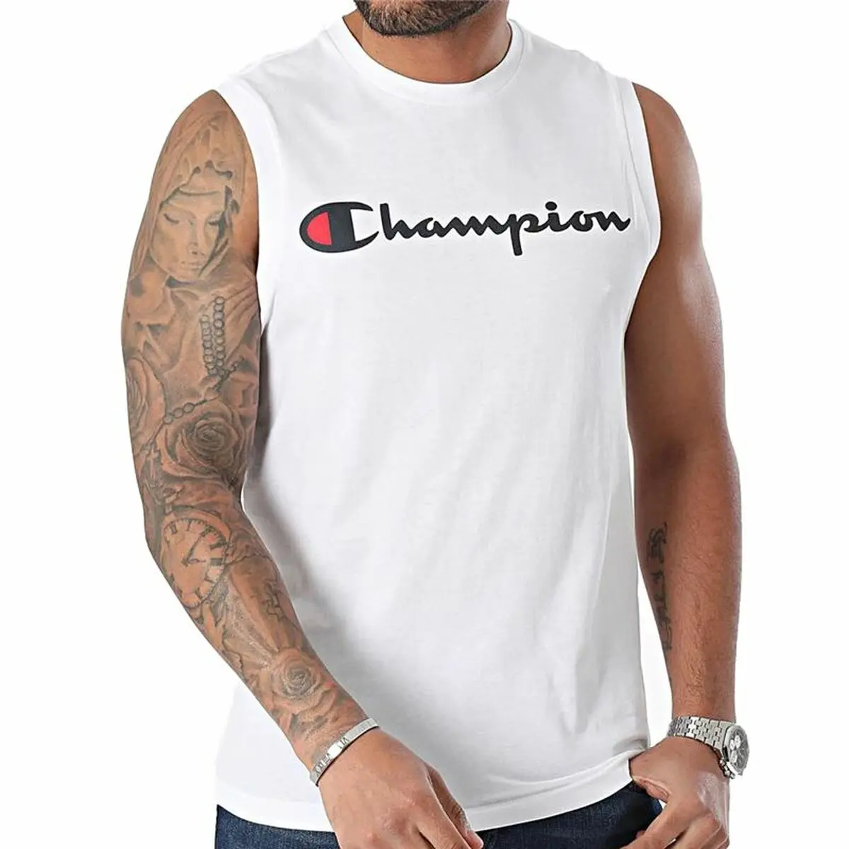 Canotta Uomo Champion Crewneck