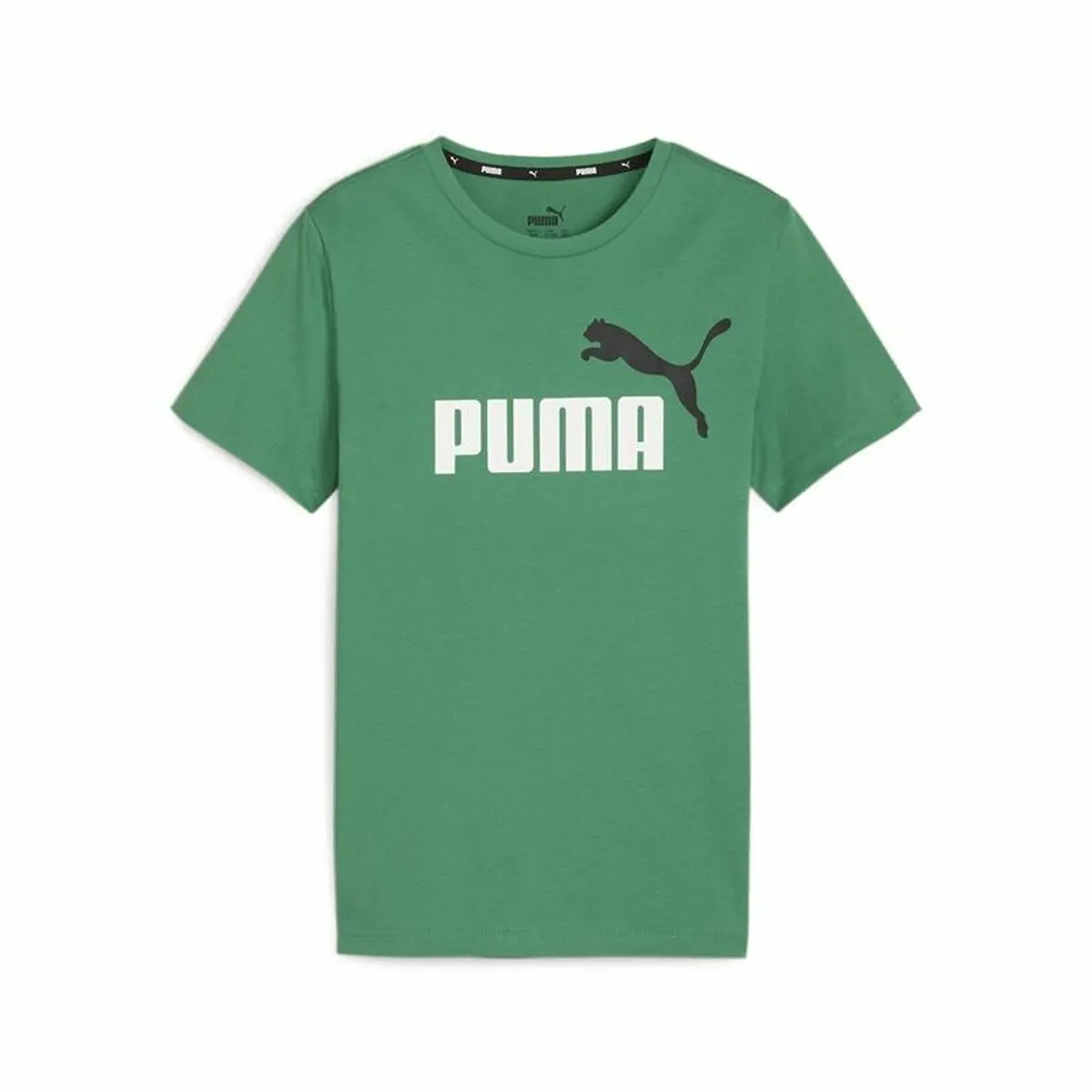 Maglia a Maniche Corte per Bambini Puma Essentials+ Oliva