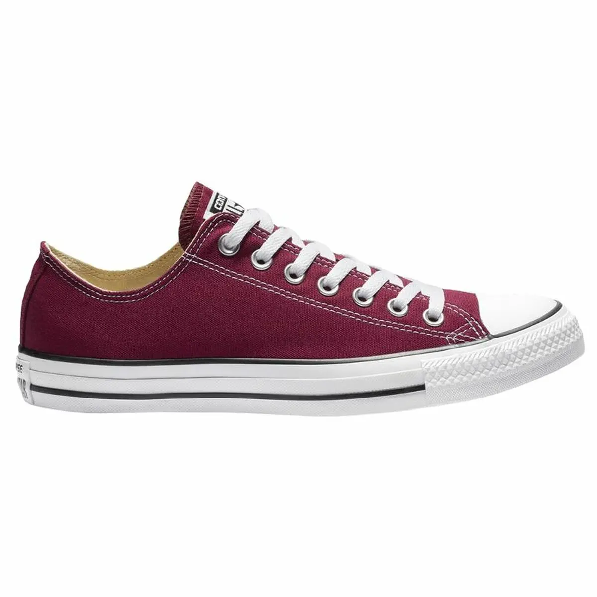 Scarpe da Tennis Casual Donna Converse Chuck Taylor All Star Classic Low Rosso Scuro